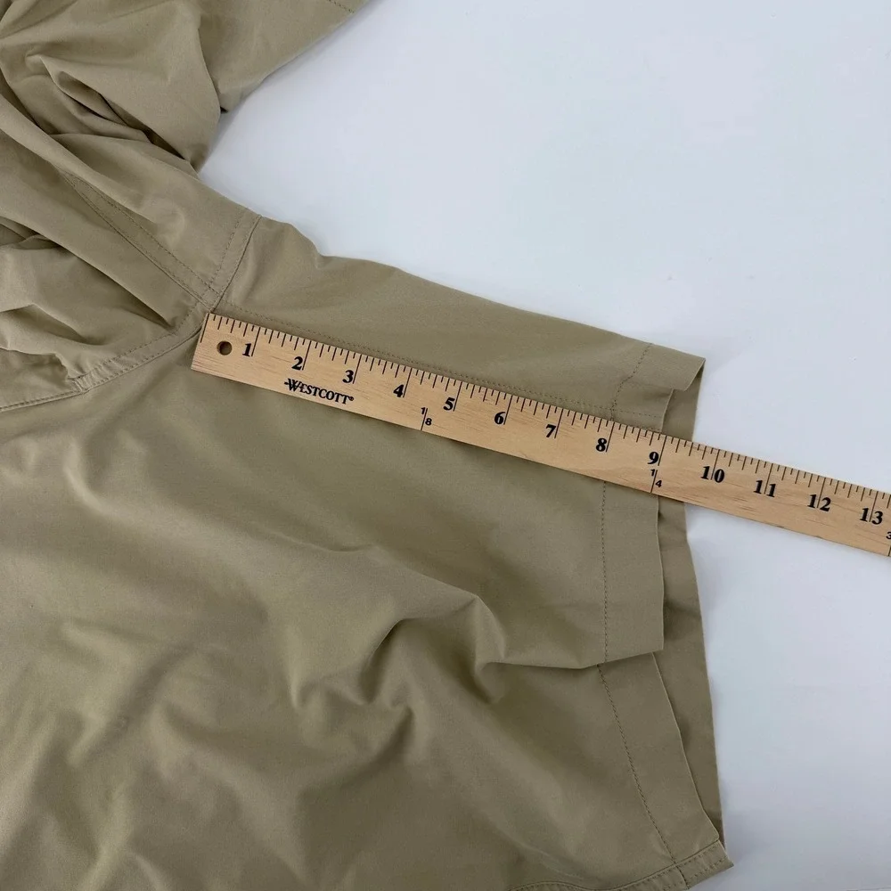 FootJoy Golf Shorts Mens 38 Tan Khaki Performance Stretch Flat Front Technical
